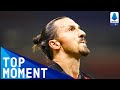 Zlatan Scores Milan's First Goal Of The Season | Milan 2-0 Bologna | Top Moment | Serie A TIM