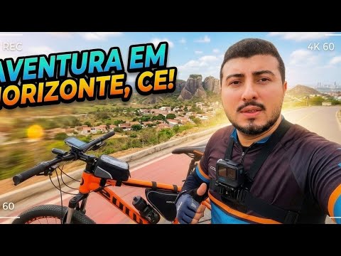 ROLÊ DE BIKE NAS RUAS DE HORIZONTE NO CEARÁ 