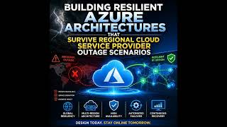 Building Resilient Azure Architectures: That Survive Regional Cloud Se
