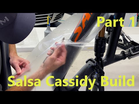 🚴 E4.6 Salsa Cassidy Build: Installing Paint Protection Film for the Frame and Fork