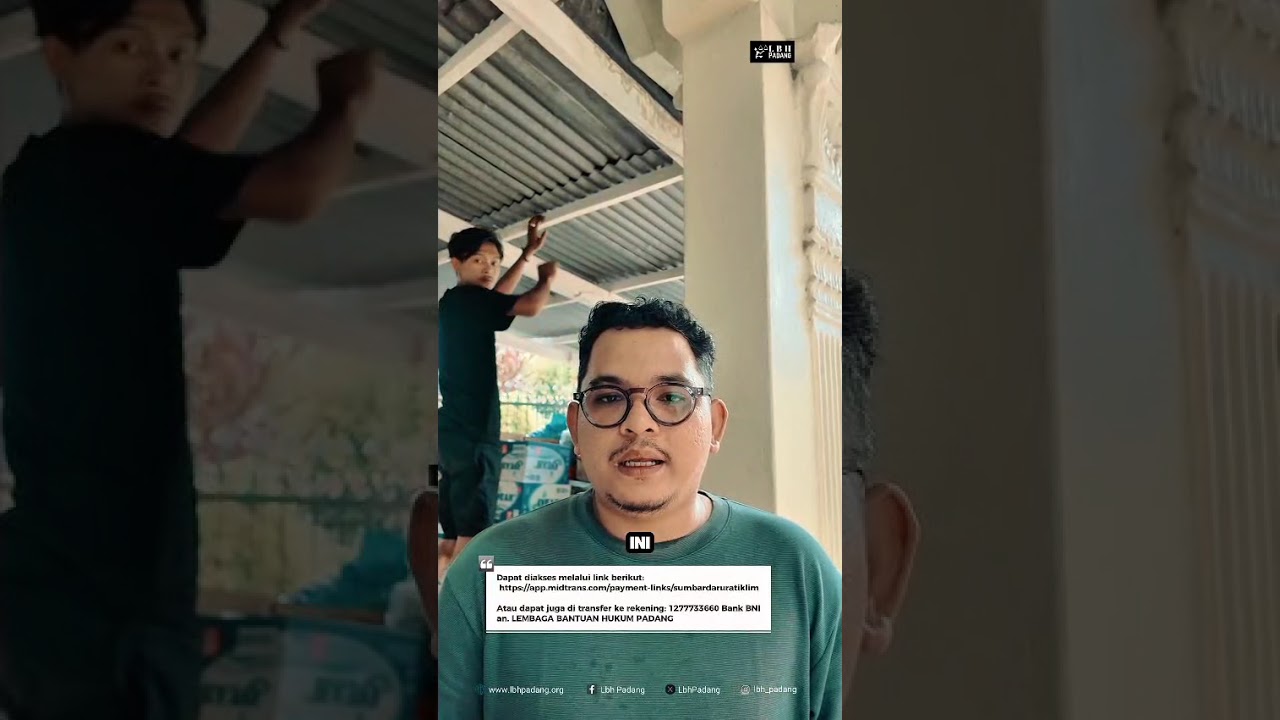 Update Donasi Warga Bantu Warga oleh LBH Padang per Tanggal 2 Desember 2025