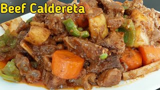 BEEF CALDERETA