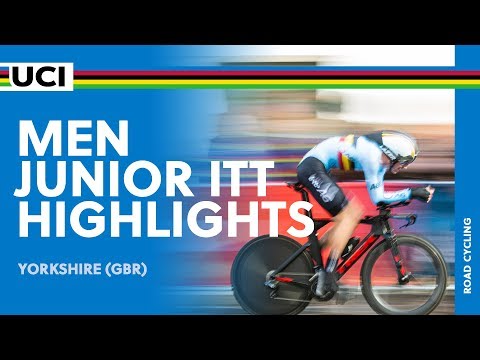 Men Junior ITT Highlights | 2019 UCI Road World Championships