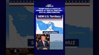 Trump Posts AI Photo Of Hormuz As "New US Territory", Says All Mines Removed