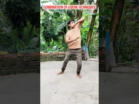 Combination of elbow techniques #mma#mauythai#selfdefense#training#ytshorts.