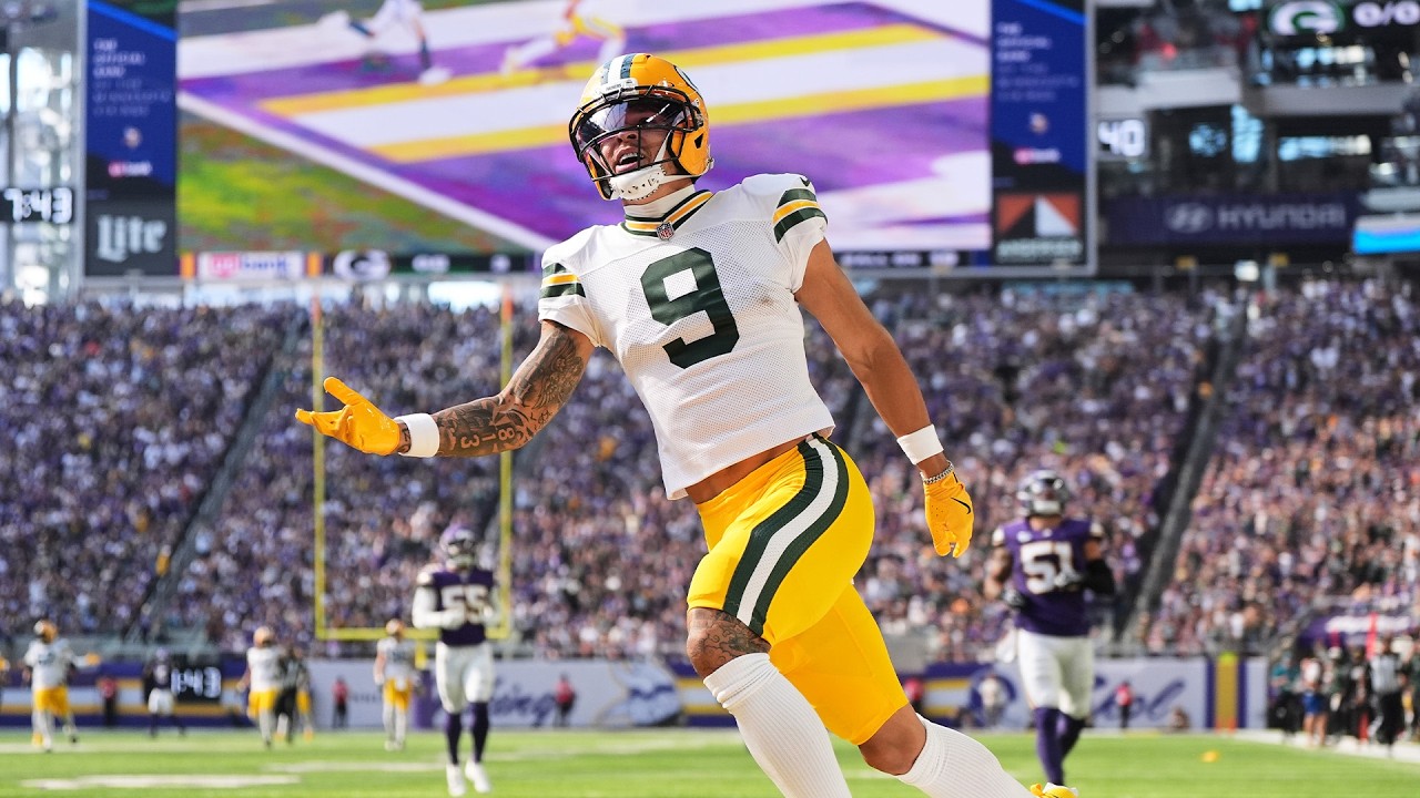 Christian Watson's best catches from 147-yard, 2-TD game | Week 1
