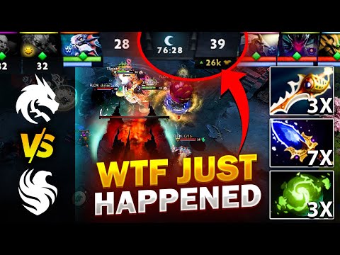 TEAM SPIRIT vs FALCONS - MOST WTF ABSOLUTE CINEMA MATCH !! TI14 The International 2025