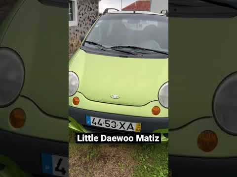 Tiny but strong Daewoo Matiz 3 cylinder manual transmission.
