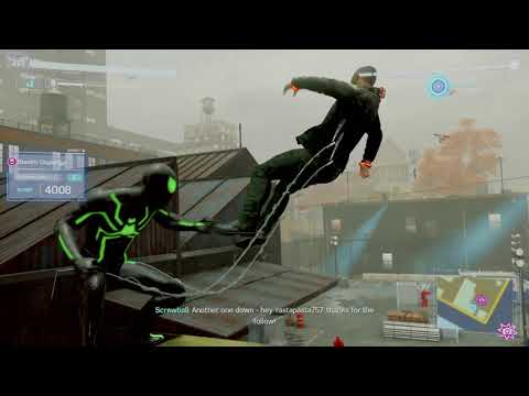 Marvel's Spider-Man PS4 Turf Wars Harlem Stealth Screwball GOLD Ultimate Difficulty