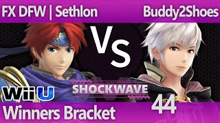 SW 44 Smash 4 - FX DFW | Sethlon (Roy) vs Buddy2Shoes (Robin) - Winners Bracket