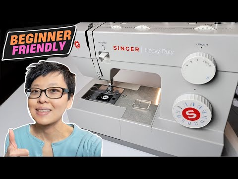 how to thread / use a sewing machine for beginners | Singer Heavy Duty 4423 setup
