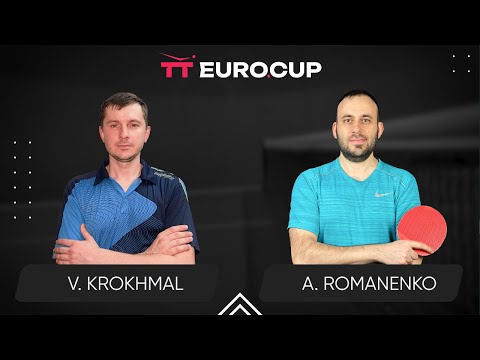 09:30 Vitalii Krokhmal -  Andrii Romanenko16.02.2024 TT Euro.Cup Ukraine Professional. TABLE 3