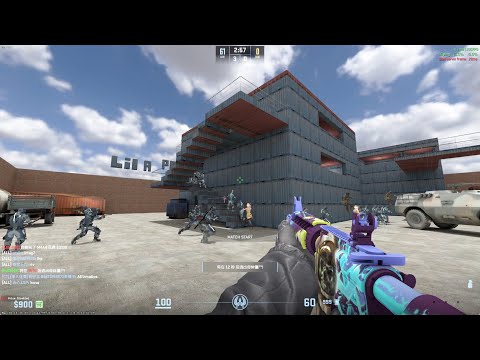 CS2 Zombie Survival Mod zm_lila_panic_v2 On Exg Server
