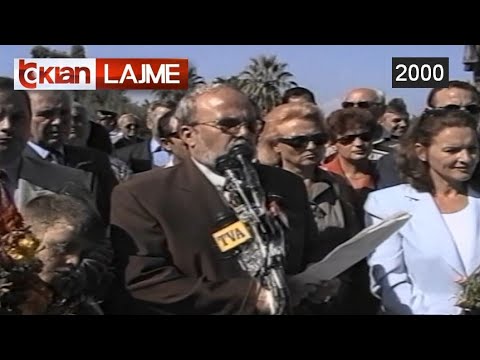 Fatos Nano miting ne Vlore - (28 Shtator 2000)