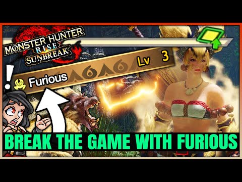 So Having INFINITE Stamina is INSANE - New Furious Armor Skill Guide - Monster Hunter Rise Sunbreak!