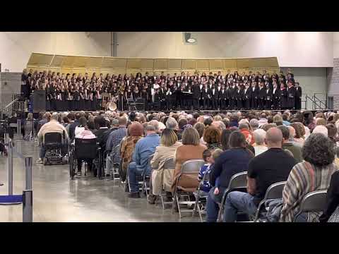 (2023 Arkansas All-State SATB Choir) “A Prayer” Ken Burton/“Awake the Harp” Haydn - J. M. Ferdinand