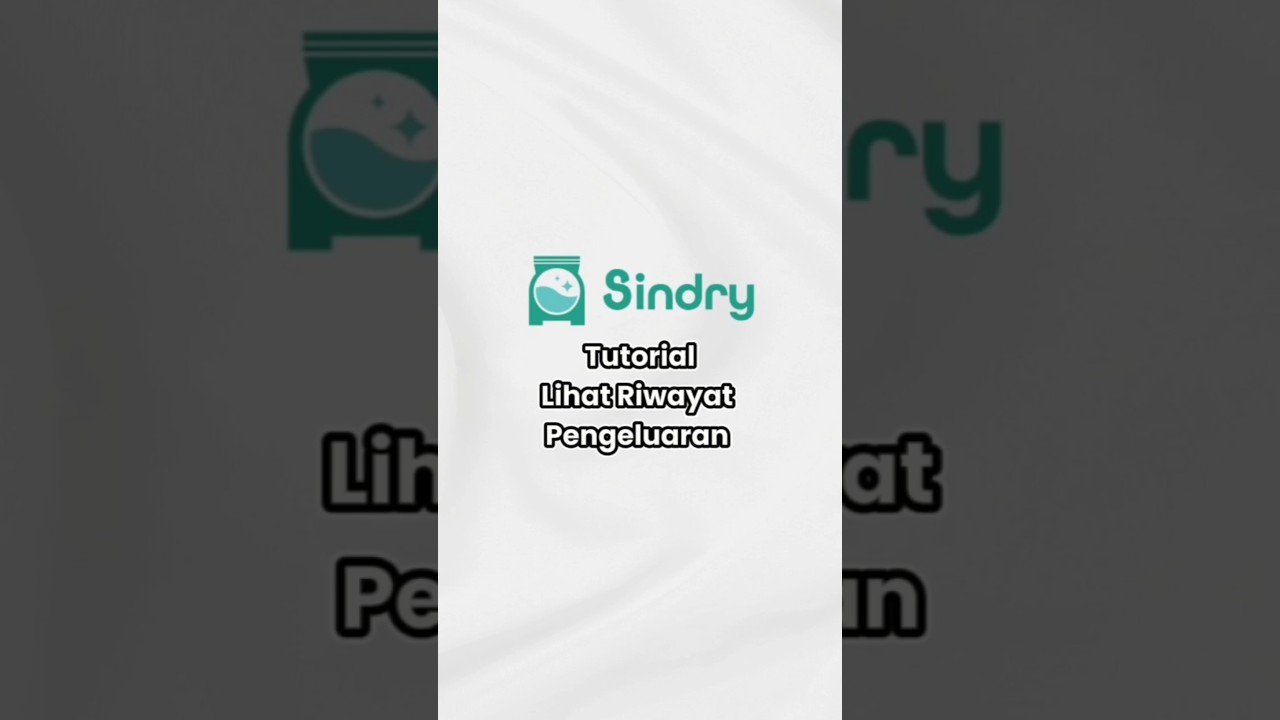 Cara Menambah dan Melihat Riwayat Pengeluaran di Software Laundry Sindry