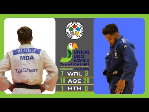 Mihail Latisev vs Arnaud Aregba | Final -81 Guayaquil World Championships Juniors 2022