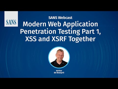 Modern Web Application Penetration Testing Part 1, XSS And XSRF Together