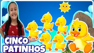 Cinco patinhos (Five Little Ducks) (Vídeo Musical Infantil)