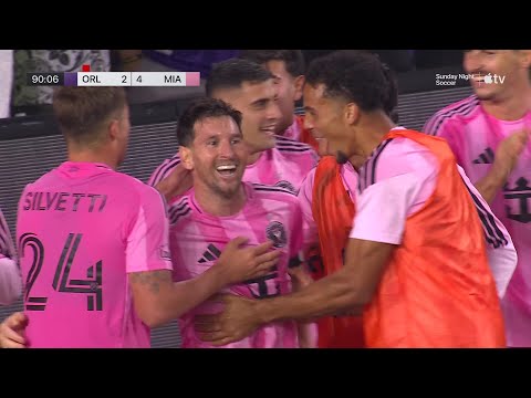 Messi FREE KICK GOLAZO Completes Second-Half BRACE!