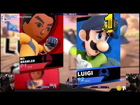 FireThePyro (Mii Brawler) vs. Guti (Luigi) - Orbitar 81 - Pools
