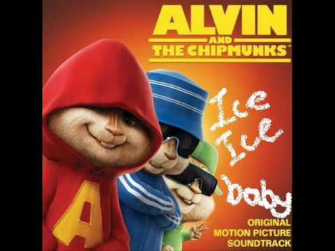 Ice Ice Baby Chipmunk-Vanilla Ice