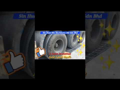 Korean Axle Load Scale Malaysia  Portable In Motion Truck Weighing System for 6 Axle Vehicles