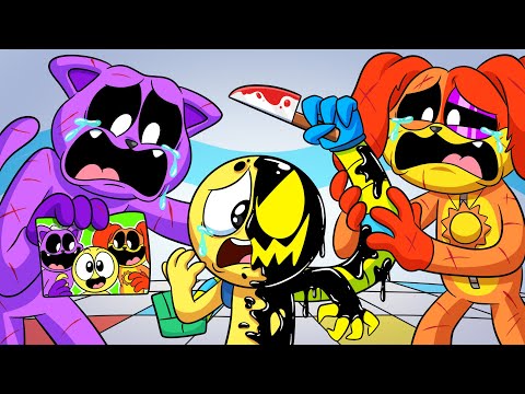 CATNAP & DOGDAY IS SO SAD WITH PLAYER.EXE! Poppy Playtime Animation