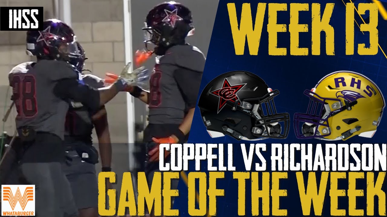 Coppell Dominates Richardson 38-7 in High-Stakes Football Clash