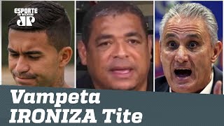 Vampeta IRONIZA Tite e manda recado a Dudu!