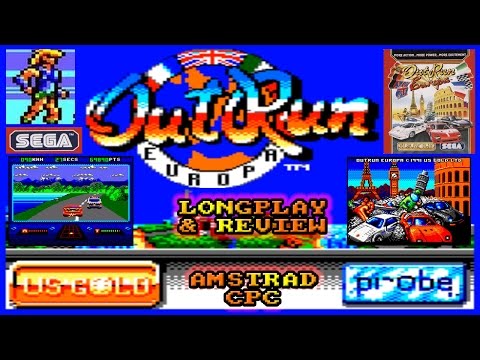 [AMSTRAD CPC] OutRun Europa - Longplay & Review