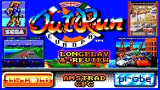 [AMSTRAD CPC] OutRun Europa - Longplay & Review