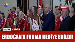 Cumhurbaşkanı Filenin Sultanları'nı ağırladı!