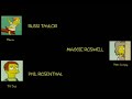Los Créditos De Los Simpson La Película De Año 2007