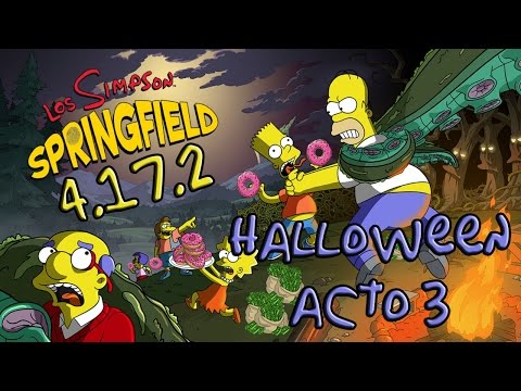 LOS SIMPSONS TAPPED OUT (SPRINGFIELD) | HALLOWEEN ACTO 3 | ANDROID/IOS 4.17.2