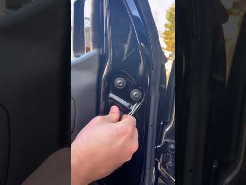 How to replace Factory OEM Jeep Wrangler JL side door mirrors #diy #howto #jeep #jeeplife #mopar