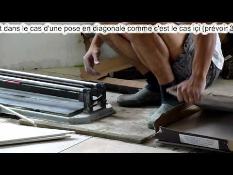 comment poser du carrelage sur sol irregulier