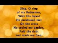 I Will Sing Of My Redeemer