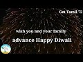 Advance Happy Diwali Wishes Video