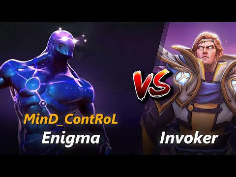 How to Enigma mid vs Invoker (feat. MinD_ContRoL) | First 10 minutes