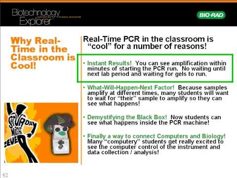 Discover Real-Time PCR for the Classroom - YouTube
