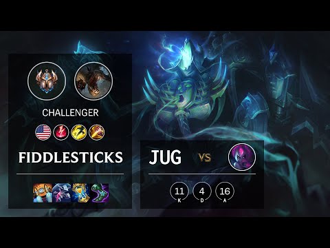 Fiddlesticks Jungle vs Evelynn - NA Challenger Patch 11.24b