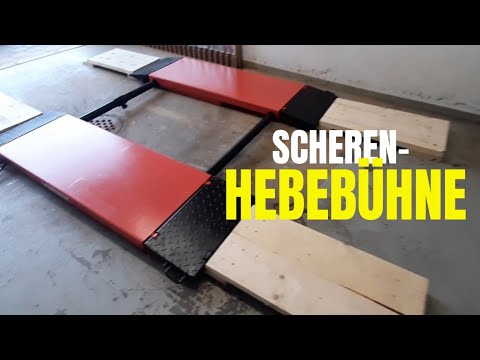 Zusammenbau Wematik Scherenhebebühne Miami Plus Basic 3.0T, 230V inkl. Rampen für tiefe Autos Teil 1