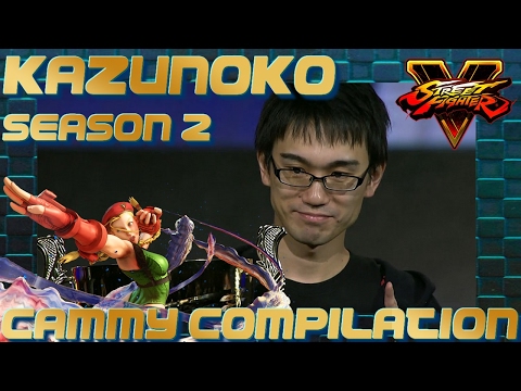 SFV - KAZUNOKO ( CAMMY ) compilation - HD street fighter V Season 2