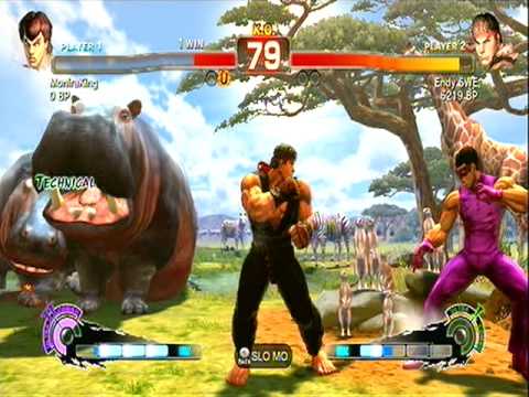 SSF4 (video 26) MoniraKing (Fei) vs Endy SWE (Ryu)