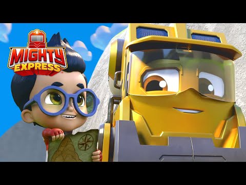 Nico Finds a Treasure Map 🗺| Mighty Express Clips | Cartoons for Kids