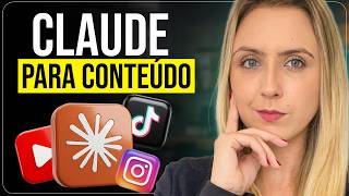 7 TRUQUES no CLAUDE que ECONOMIZAM HORAS na CRIAÇÃO de CONTEÚDO! (Iniciante ao avançado)