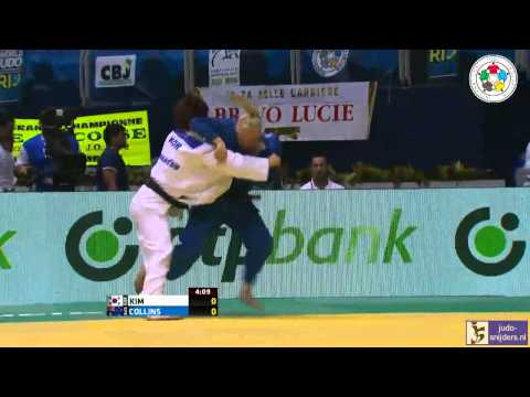 Judo 2013 World Championships Rio de Janeiro: Kim (KOR) - Collins (AUS) [-70kg]