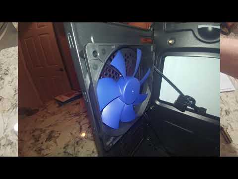 DIYPC P48-W ATX mATX Mid tower computer case unboxing...